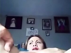 PLEASE CUM INSIDE ME! Horny stepsister